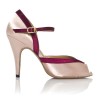 Chaussure de danse Label Latin"Florence" rose bordeau