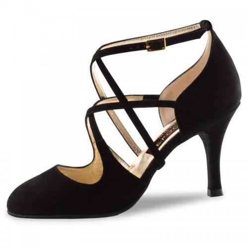 Chaussures de danse Nueva Epoca Werner Kern "Jaida" daim noir