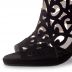 Chaussures de danse Anna Kern "Nicoletta" 8 cm daim noir