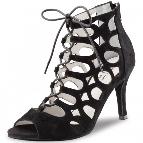 Chaussures de danse Anna Kern "Nita" 7,5 cm daim noir