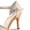 Chaussures de danse Anna Kern "Yuna" 7,5 cm glitter or