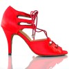 Chaussures de danse kizomba Label Latin " Xara rouge"