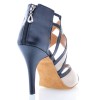 Chaussures de danse Label Latin "Tamara" simili cuir beige et noir