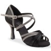 Chaussures de danse Rummos "Stephania" nubuck noir