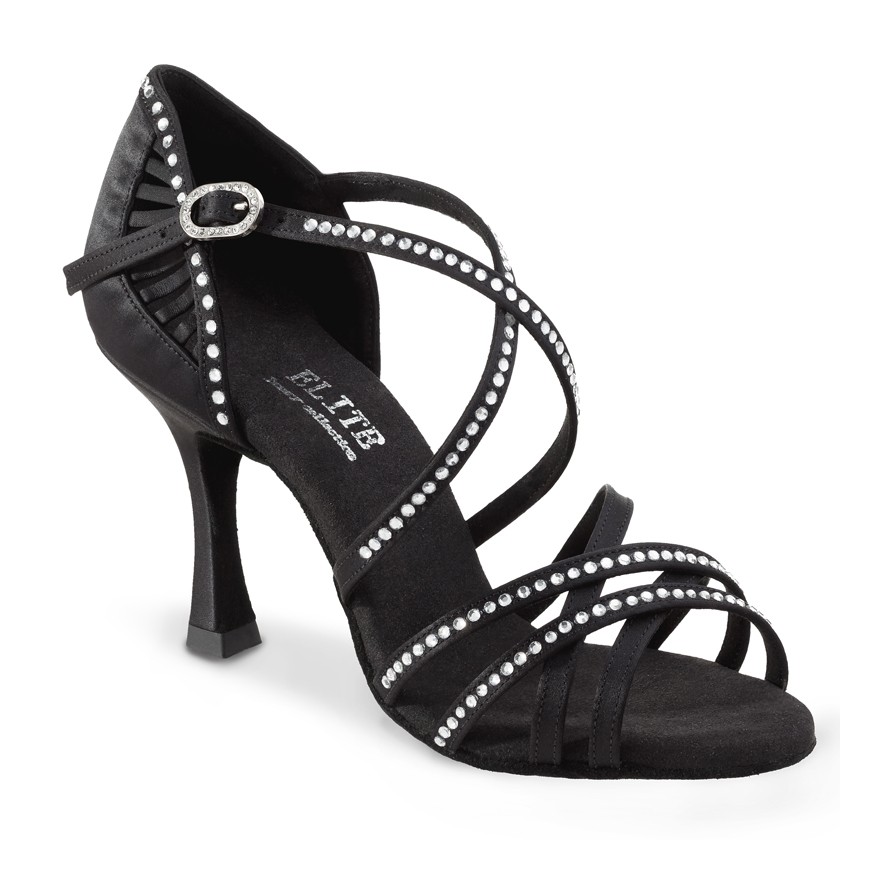 Chaussures de danse Rummos "Stephania" nubuck noir