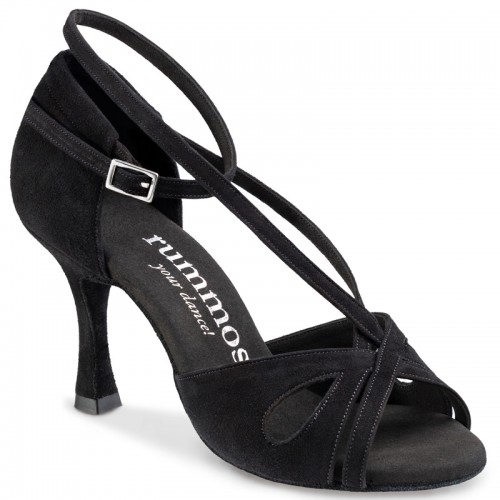 Chaussures de danse Rummos "Lana" daim noir