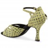 Chaussures de danse Rummos "Kamila" cuir vert imitation peau de serpent