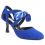 Chaussures de danse PortDance "pd125" 6,5 cm nubuck bleu