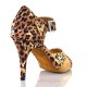 Chaussures de danse kizomba Label Latin " Monica léopard"