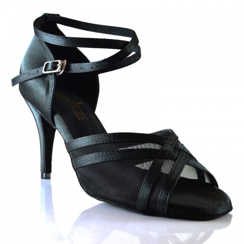Chaussures de danse salsa Label Latin "Pepita noir"