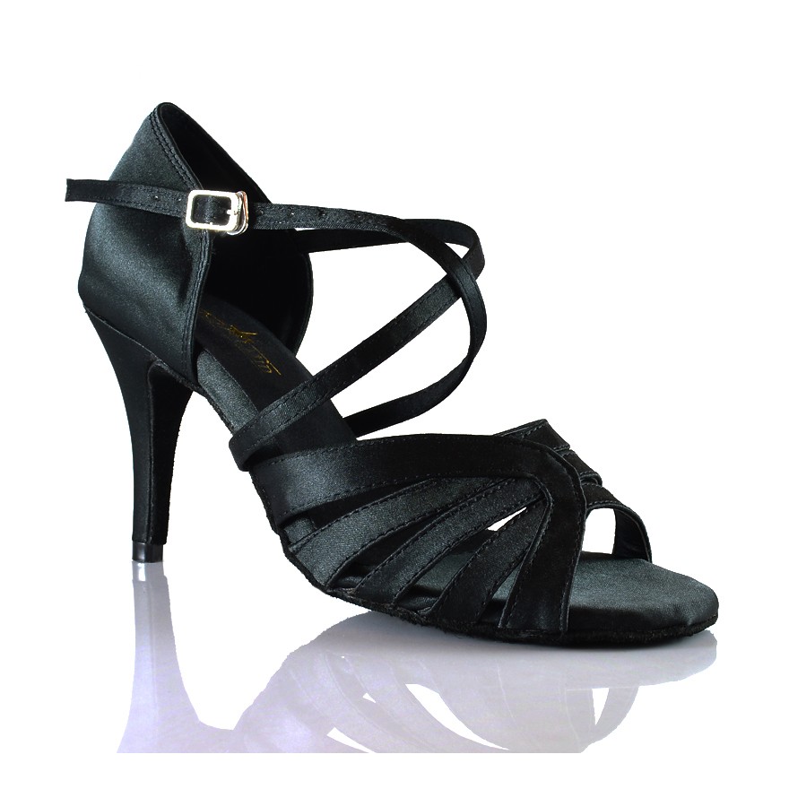 Chaussures de danse salsa Label Latin "Rava Noir"