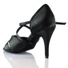 Chaussures de danse salsa Label Latin "Diamond" Noir