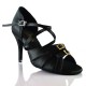 Chaussures de danse salsa Label Latin "Diamond" Noir