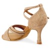 Chaussures de danse Rummos "Fabiola" cuir tan Nehru