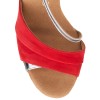 Chaussures de danse Rummos "Ania" nubuck rouge