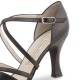 Chaussures de danse Werner Kern "July" 8 cm cuir noir
