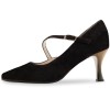 Chaussures de danse Werner Kern "Sarah" 6,5 cm daim noir