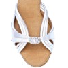 Chaussures de danse Elite Rummos "Cassandra" satin blanc