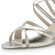 Chaussures de danse Werner Kern "Eva" 6,5 cm cuir argent