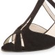 Chaussures de danse Werner Kern "Francis" 6,5 cm daim noir