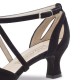 Chaussures de danse Werner Kern "Francis" 5,5 cm daim noir