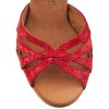 Chaussures de danse Rummos "Salena" cuir rouge