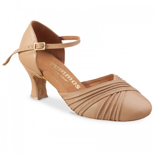 Chaussures de danse Rummos "Prisca" cuir beige 