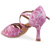 Chaussures de danse Rummos "Salena" Cuir rose