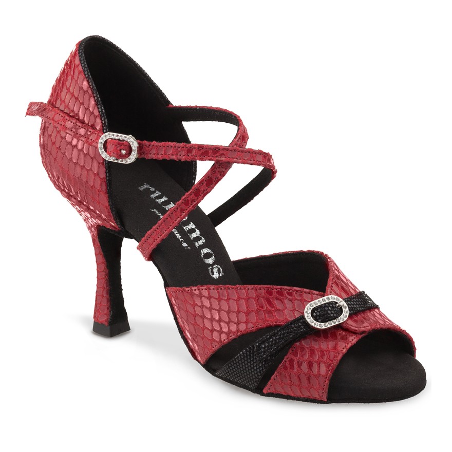 Chaussures de danse Rummos "Scilla" cuir rouge