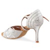 Chaussures de danse Elite Rummos "Paloma" cuir argent