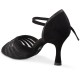Chaussures de danse Rummos "Tatianna" daim et glitter noir 