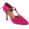 Chaussures de danse Rummos "Tania" daim fuchsia