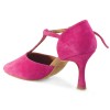 Chaussures de danse Rummos "Tania" daim fuchsia