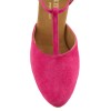 Chaussures de danse Rummos "Tania" daim fuchsia