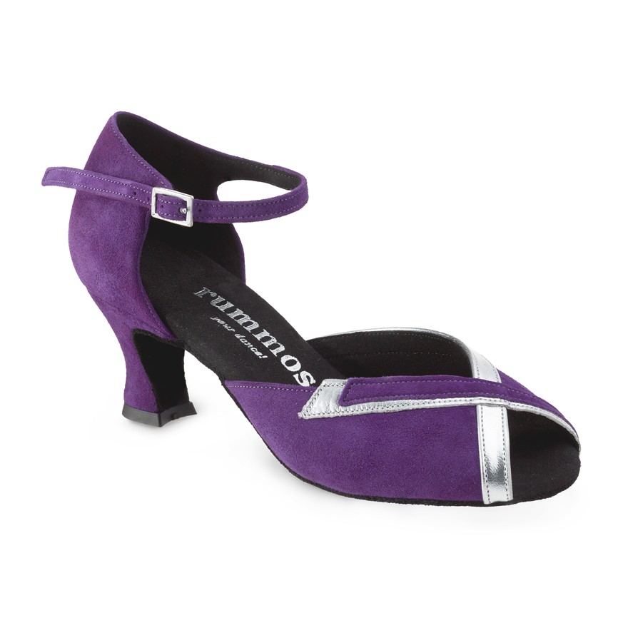 Chaussures de danse Elite Rummos "Louisa" daim violet