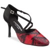 Chaussures de danse Rummos "Mafalda" cuir serepnt rouge