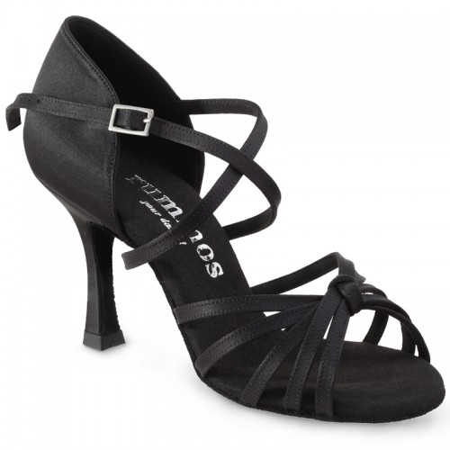 Chaussures de danse Rummos "Carola" satin noir