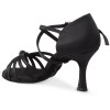 Chaussures de danse Rummos "Carola" satin noir